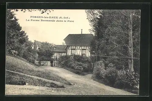 AK Forges-les-Eaux, La Ferme Normande dans le Parc