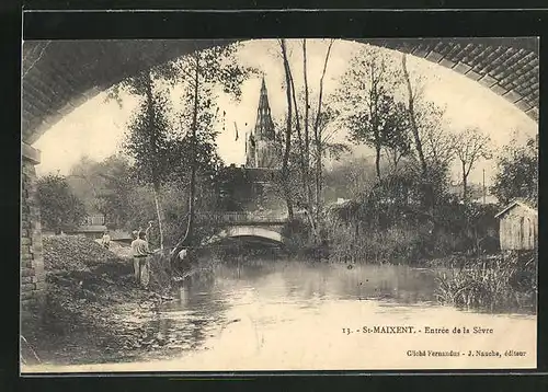 AK St-Maixent, Entrée de la Sèvre
