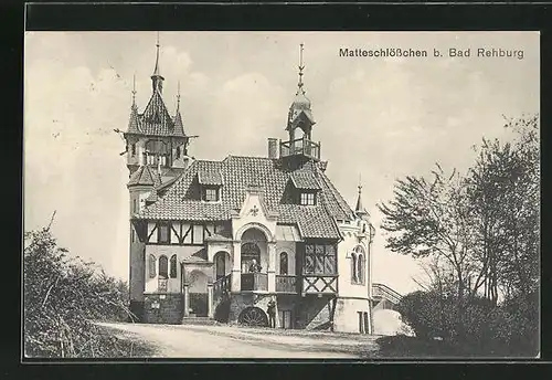AK Wölpinghausen, Gasthaus Matteschlösschen