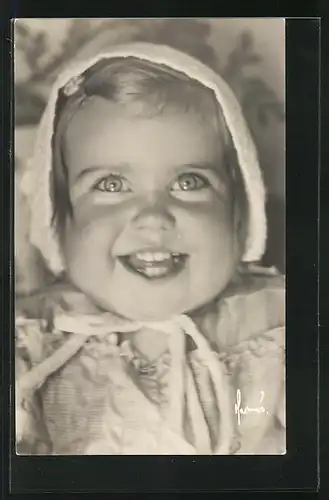 AK Prinsessan Margaretha als kleines fröhliches Mädchen