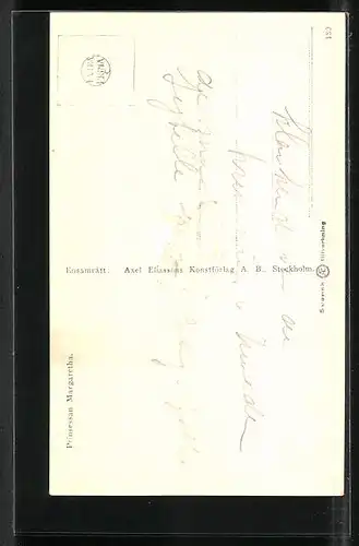 AK Prinsessan Margaretha als kleines fröhliches Mädchen