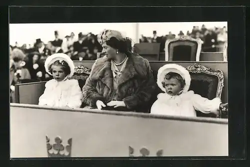 AK Prinzessoin Sibylla & Prinzessin Margaretha och Birgitta von Schweden