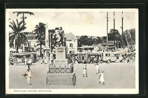 AK Barbados, Trafalgar Square, Nelson Monument