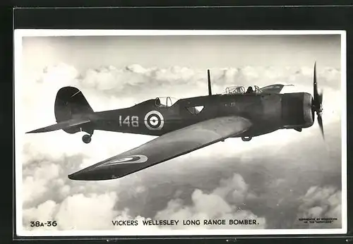 AK Vickers Wellesley Long Range Bomber