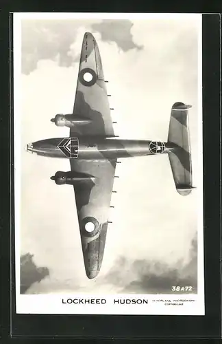AK Lockheed Hudson Bomber der Royal Air Force