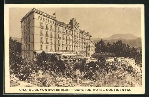 AK Chatel-Guyon, Carlton Hotel Continental