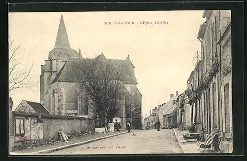 AK Suilly-la-Tour, L`Église, Coté Est