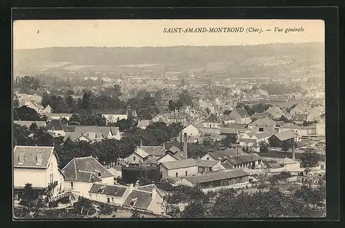 AK Saint-Amand-Montrond, Vue generale