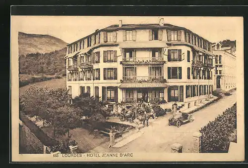AK Lourdes, Hotel Jeanne d`Arc