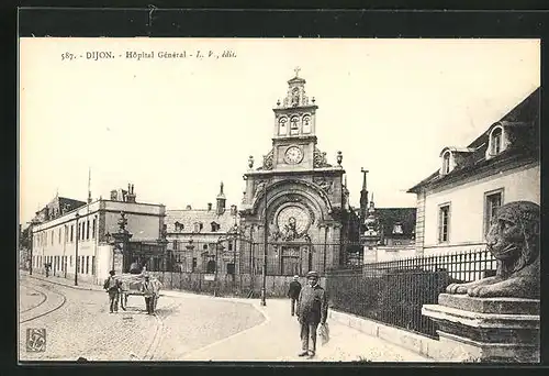 AK Dijon, Hopital Général, Strassenpartie