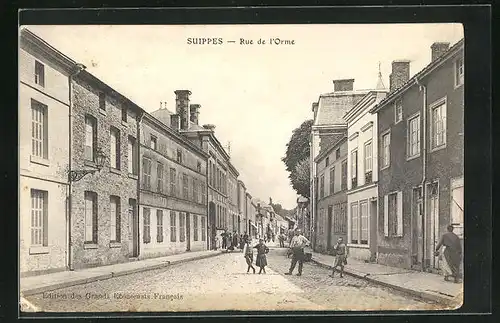 AK Suippes, Rue de l`Orme