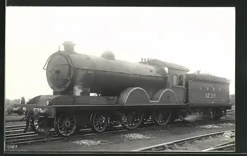 Foto-AK englische Eisenbahn der Gesellschaft LNER mit Kennung 1239