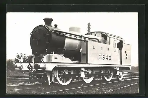 Foto-AK englische Eisenbahn, Lokomotive Nr. 2646 der LNER