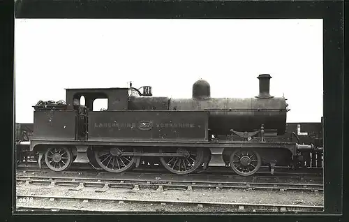 Foto-AK Lokomotive no. 357 der Lancashire Yorkshire Railway