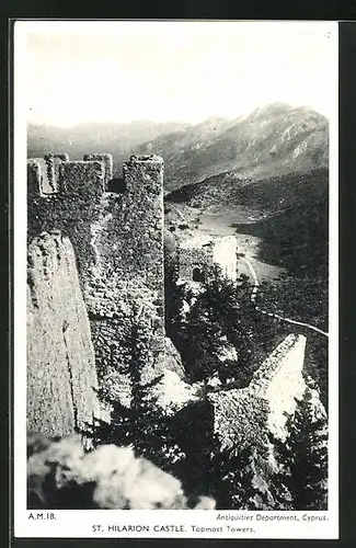 AK Zypern, St. Hilarion Castle, Topmost Towers