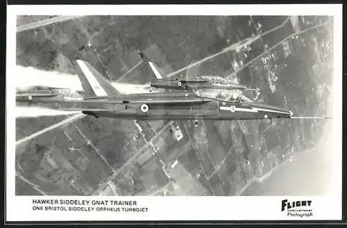 AK Hawker Siddeley Gnat Trainer, britisches Schulflugzeug