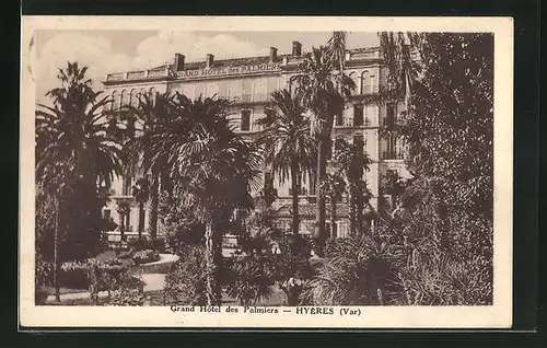AK Hyeres, Grand Hotel des Palmiers