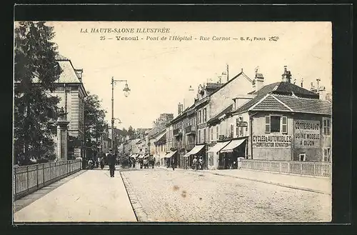 AK Vesoul, Pont de l` Hopital, Rue Carnot