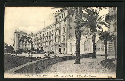 AK San-Salvadour, L` Hotel et la Terrasse
