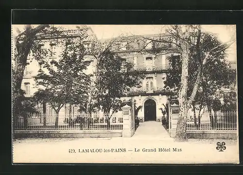 AK Lamalou-les-Pains, Le Grand Hotel Mas