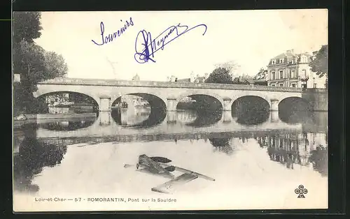 AK Romorantin, Pont sur la Sauldre