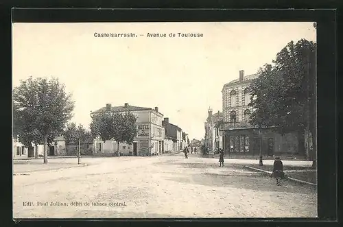 AK Castelsarrasin, Avenue de Toulouse