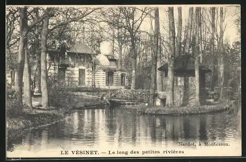 AK Le Vesinet, Le long des petites rivieres