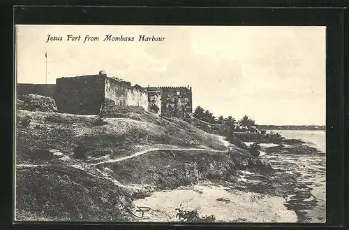 AK Mombasa, Jesus Fort from Mombasa Harbour