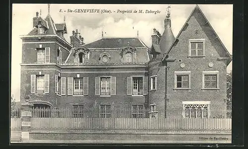 AK Ste-Genevieve, Propriete de M. Deberghe