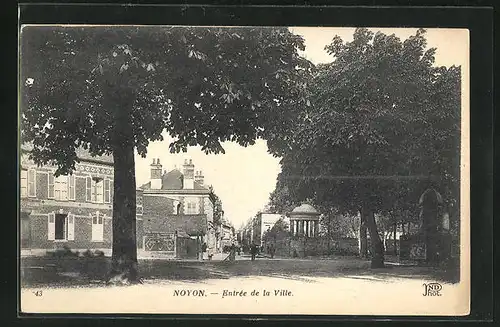 AK Noyon, Entree de la Ville