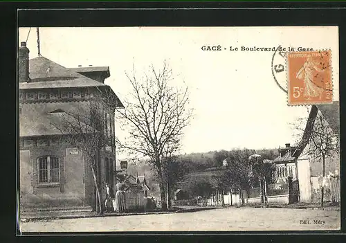 AK Gacè, Le Boulevard de la Gare