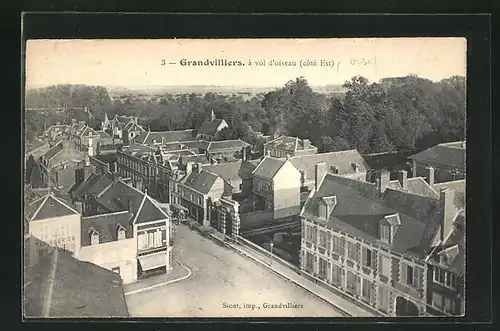 AK Grandvilliers, a vol d'oiseau