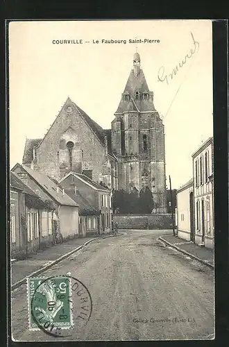 AK Courville, Le Faubourg Saint-Pierre