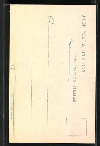 AK Principe / Guinea Espanola, Tipo de mujer de la isla del Principe, Mutter mit Kind