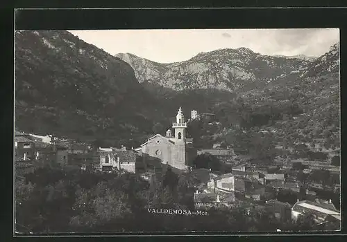 AK Valldemosa-Mallorca, Teilansicht