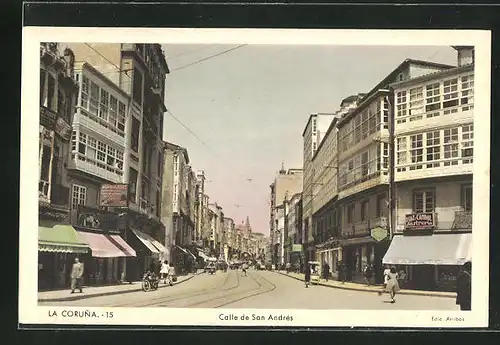 AK La Coruna, Calle de San Andrés