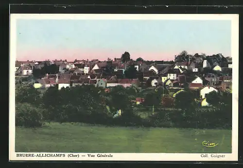 AK Bruère-Allichamps, Vue Générale, Teilansicht vom Ort