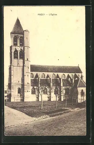 AK Précy, L`Église, Ansicht der Kirche