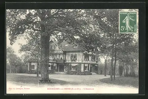 AK Bonnieres-sur-Seine, L`Aventure