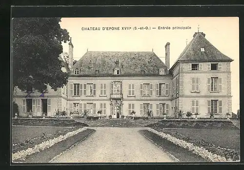 AK Epone, Chateau d`Epone XVIIe, Entree principale