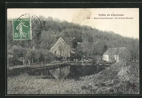 AK Les Vaux de Cernay, Le Grand Moulin, Wassermühle