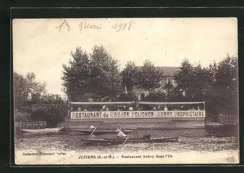 AK Juziers, Restaurant Aubry dans l`Ile