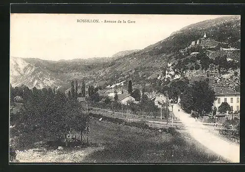 AK Rossillon, Avenue de la Gare