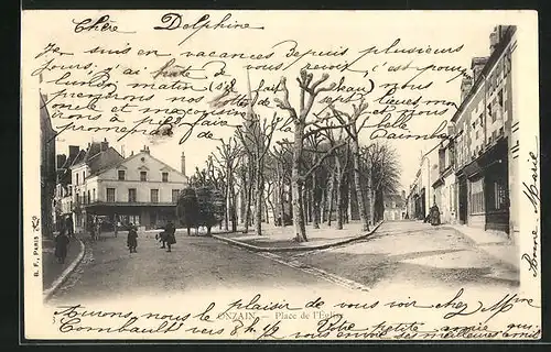 AK Onzain, Place de l'Eglise