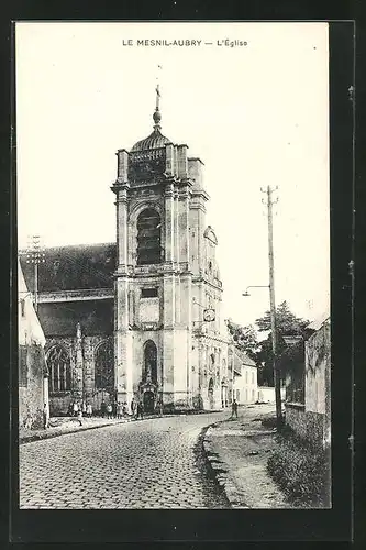 AK Mesnil-Aubry, l`Eglise