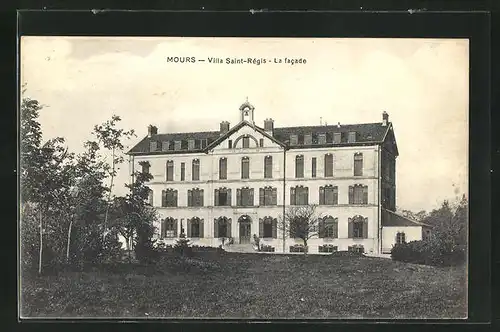 AK Mours, Villa Saint-Regis, La facade