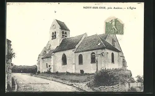 AK Noisy-sur-Oise, L`Église, Ansicht der Kirche