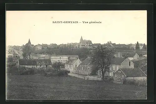 AK Saint-Gervais, Vue Generale