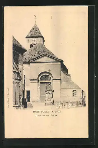 AK Montsoult, l'Entree de l'Eglise