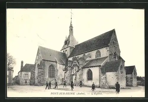 AK Pont-sur-Seine, L`Église